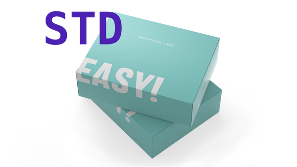 EASY STD TESZT Vizeletből - nőknek és férfiaknak, otthoni mintavételes teszt, STD/STI PCR diagnosztika